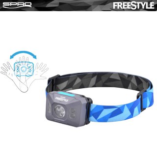 Spro Freestyle Sense Optics LED Blue Kopflampe