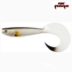 Fox Rage Pro Grub Twister 12cm Silver Baitfish