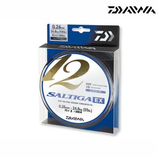 Daiwa Saltiga 12 Braid EX+SI 0,30mm 30,7kg 600m Multicolor