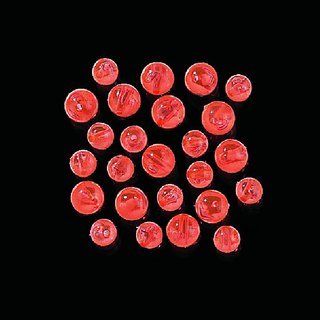 Jenzi Dega Spezial-Perlen Rot 5mm