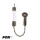 Fox Black Label Powergrip Bobbin Weiß