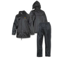 Fladen Rainsuit 911 Regenanzug Black Jacke + Hose