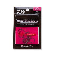 Daiwa Tournament Bassers Worm Hook WKY