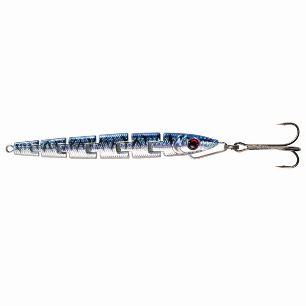 Jenzi Pilker Skeleton Blue Silver 150g