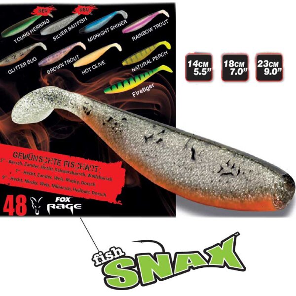 Fox Rage Pro Shad Natural Classic