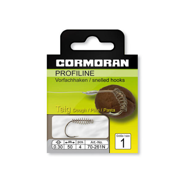 Cormoran Profiline Teighaken Nickel Größe 8