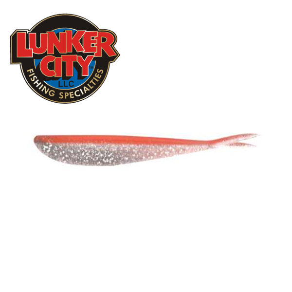 Lunker City 4" Fin S Fish Atomic Ice