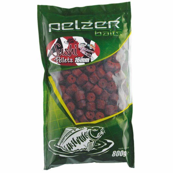 Pelzer Baits Pellets 800g 16mm Red Sushi