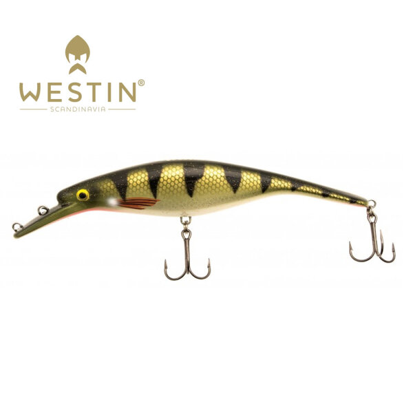Westin Platypus 120mm 24g suspending Cannibal Perch