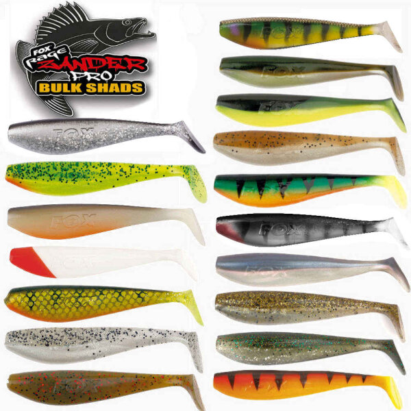 Fox Rage Zander Pro Shad 12cm & 14cm