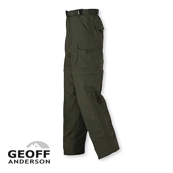 Geoff Anderson Zip Zone Allroundhose grün Gr.L