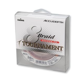 Daiwa Tournament 8 Braid multicolor 10m 0,10mm/6,6kg