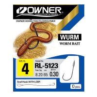 Owner Wurmhaken gebunden Gr.1