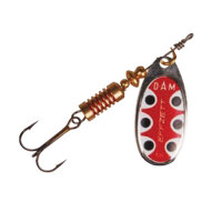 DAM Effzett Spinner Standard Silver Black Dot 4g