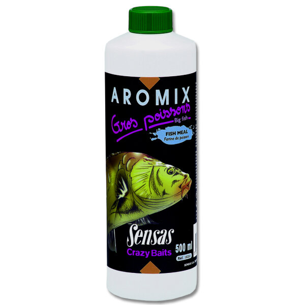 Sensas Aromix 500 ml Grosse Fische Fish Meal