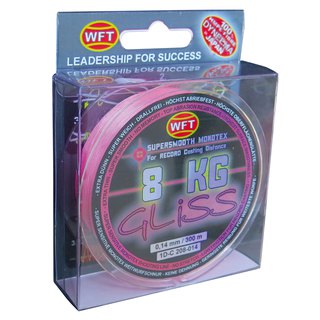 WFT Gliss Pink 300m 0,25mm / 19,0kg