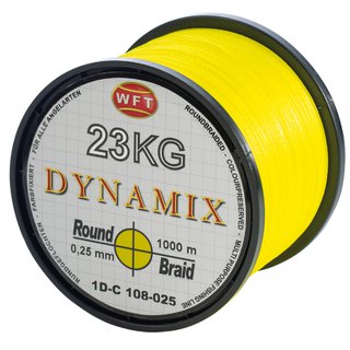 WFT Round Dynamix Gelb 1000m 0,35mm/32,0kg