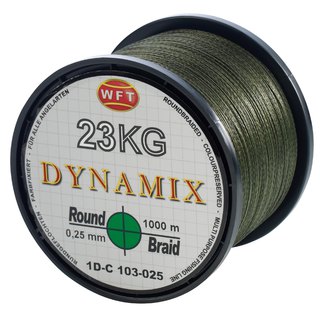 WFT Round Dynamix Grn 1000m 0,35mm/32,0kg