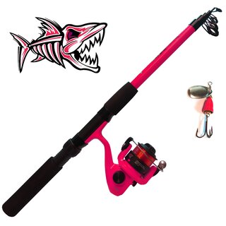 Angelset Tele Spinning Combo Pink 7.A