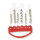 Cormoran Silikon Posenstopper Sortiment transparent/weiß M-L
