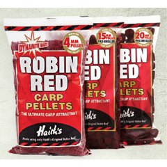 Dynamite Baits Robin Red Carp Pellets 15mm (Pre-Drilled)...
