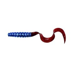 Jenzi Big Long Heavy Twister Blue-Red Glitter