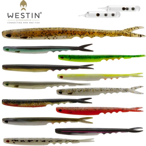 Westin Slim Teez V-Schwanz Pelagic / Vertical Shad 9 22,86cm