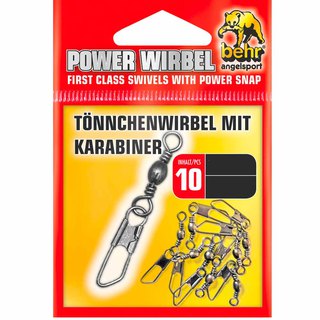 Behr Tnnchenwirbel mit Karabiner Gr.6 / 17Kg