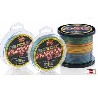 WFT Plasma multicolor 300m Spule 0,22mm / 27Kg