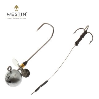 Westin Round Up mit Propeller Jighead 7/0 25g