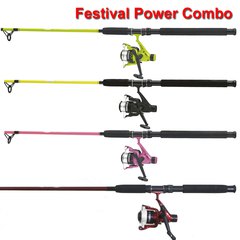 Angelset Steck Festival Power Spinning Combo 2,10m pink...