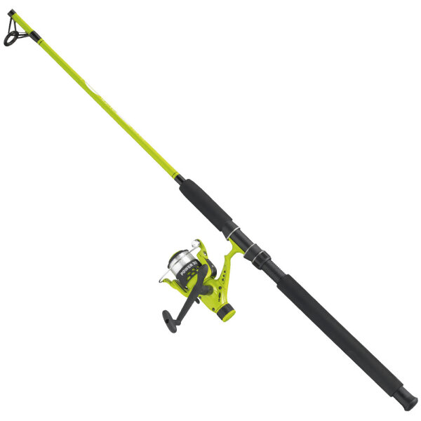 Angelset Steck Festival Power Spinning Combo Grün