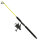 Angelset Steck Festival Power Spinning Combo Gelb
