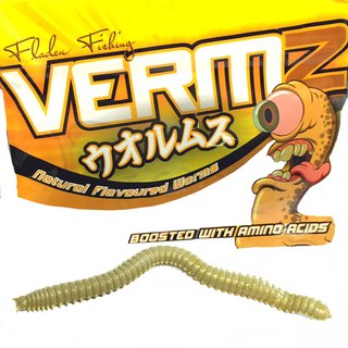 Fladen Vermz Natural Flavoured Sandworms 8,5cm Olive