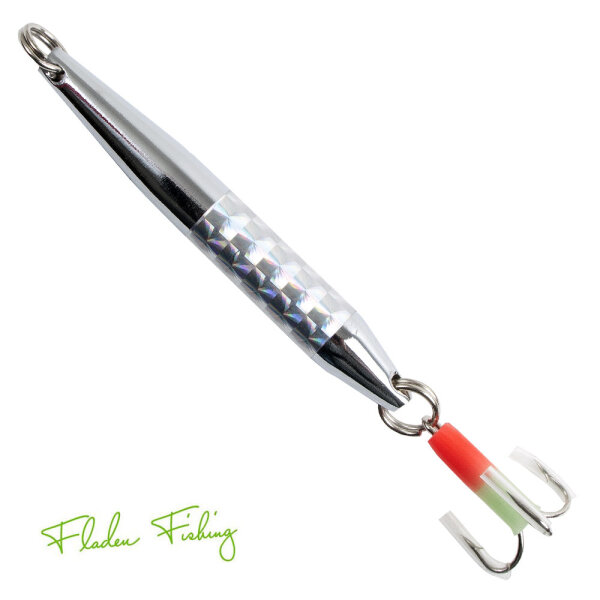 Fladen Pilker Modell Haken Deluxe Silber/Silber reflect 60g