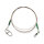 Cormoran 1x19 Stahlvorfach mit Wirbel und Karabiner 12,0kg 60,0cm