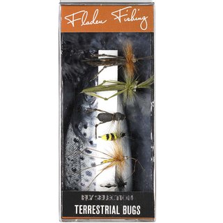 Fladen Fishing Terrestrial Bugs Fly 6er Set