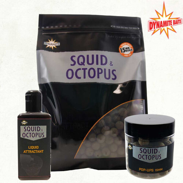 Dynamite Baits Squid & Octopus Boilie 15mm 1kg
