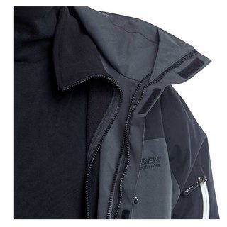 Fladen Authentic Outdoor Jacke Schweden 2 in 1 Grey/Black
