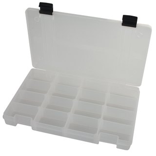 Fox Rage Stack n Store Clear Box 16 Compartment Large Shallow