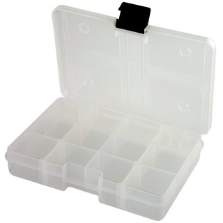 Fox Rage Stack n Store Clear Box 12 Compartment Small Shallow