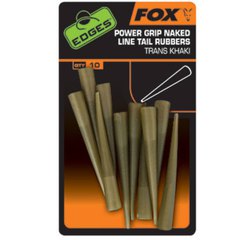 Fox Edges Power Grip Naked Line Tail Rubbers Size 7
