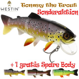 Westin Tommy The Trout 25cm + gratis Spare Body
