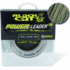 Black Cat Power Leader 20m 0,70mm 50kg/110lbs