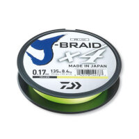 10m 0,19mm 10,2kg gelb Daiwa J-Braid X4