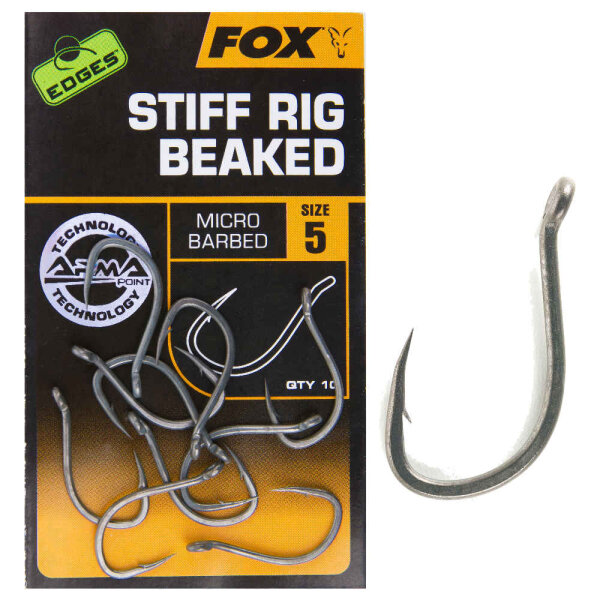 Fox Edges Armapoint Stiff Rig Beaked Hook Gr.4
