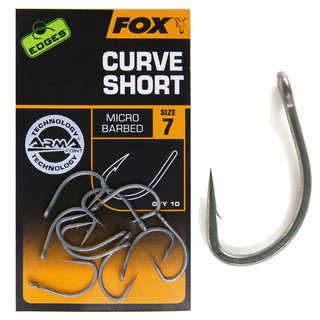 Fox Edges Armapoint Curve shank short Hook
