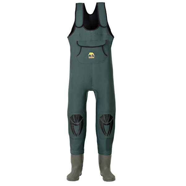Behr Neopren Wathose High Back mit Profilsohle Gr.M 41 / 42