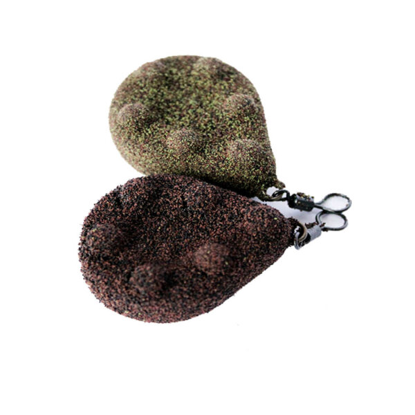 Vf Carp Grip Noppen Blei mit Wirbel braun
