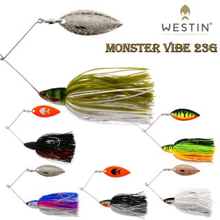 Westin Monster Vibe small Spinnerbait 23g Sparset je Farbe 1 St.